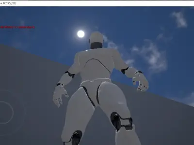 Unreal engine android touch screen solution  3D model