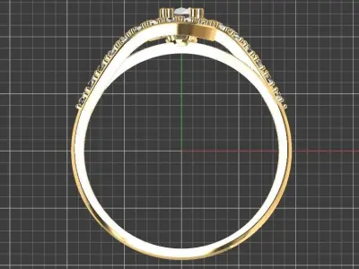 Engagement ring Free 3D model buy