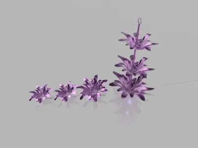 3 tier candy basket 3D model