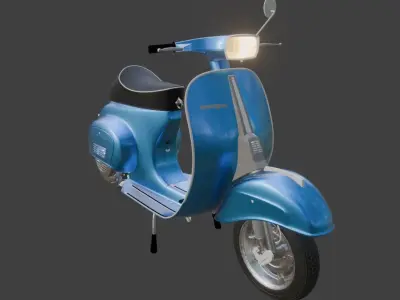 Vespa 50  3D model