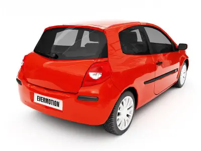 Archmodels vol 132 - Low-Poly Cars Collection 3D model