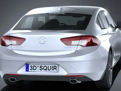 Opel Insignia Grand Sport 2017 3D model
