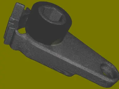 CITROEN C4 PEUGEOT 307 DS Climate Heater Temp Actuator Gear 3D print model
