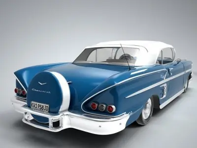 Chevrolet Impala 1958 3D model
