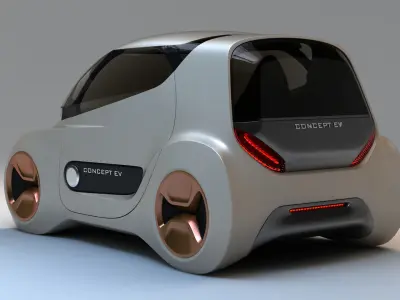 Kancil EV-5 3D model