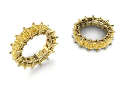 Jewelry Ring Gold 3D print model get
