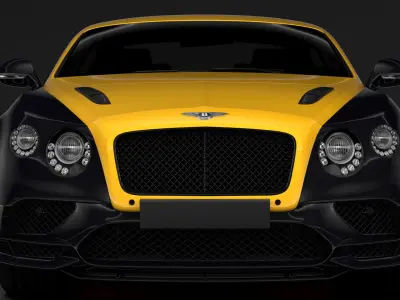 Bentley Continental GT Continental 24 2017 3D model