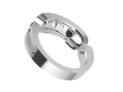 Messika Ring  3D print model