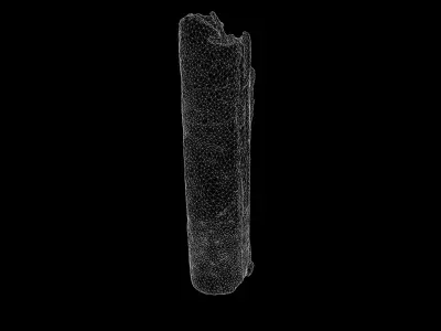 Anydrafts Old candle 01 Low-poly 3D model