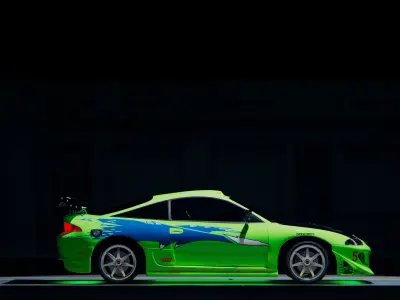 Mitsubishi Eclipse Fast and Furious 3D model