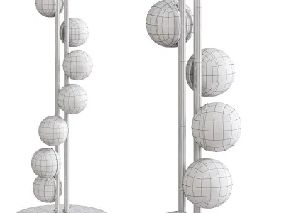 Maytoni Tessara Floor Lamps  3D model