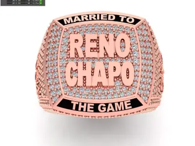 Band Ring 3D print model