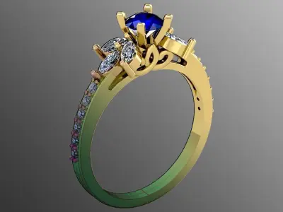 Ring n 62 3D print model
