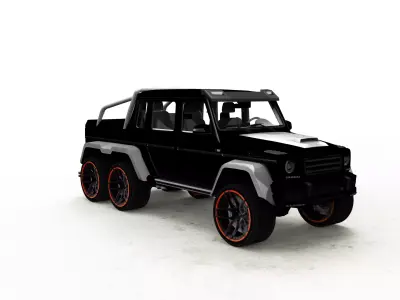 Mercedes-Benz G63 AMG 6x6 3D model