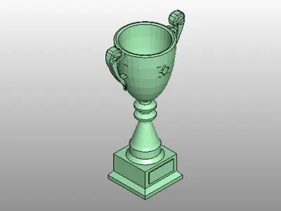 Trophy - Cup 3D model