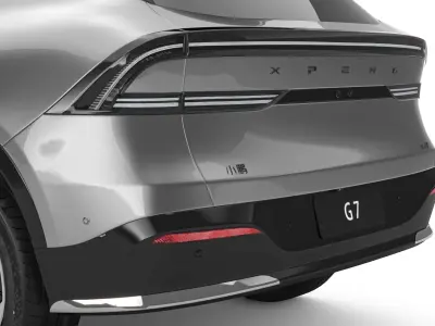 2025 Xpeng G7 3D model