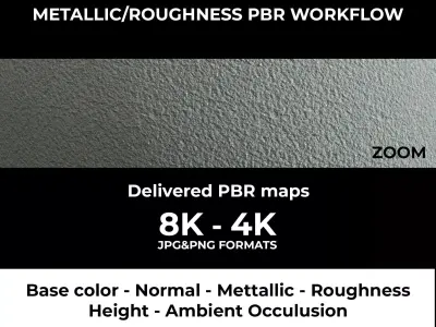 CONCRETE PACK 15 PBR TEXTURES 8K 4K Texture