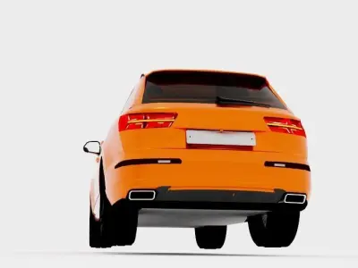 SUV based off Audi Q7 3D model