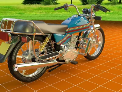 motorbike multipurpose 3D model