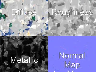 Medical Utility Shelf and Compartment model pack Low-poly 3D model