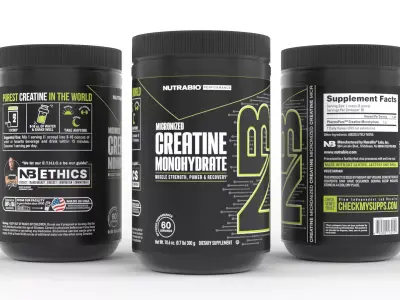 Protein Powder 3D model 42