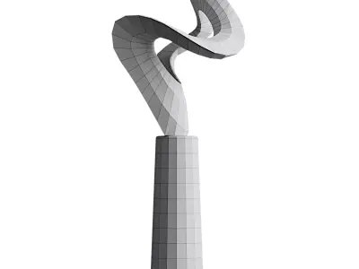 Aria Sculpture 3D model
