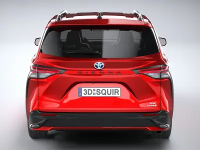 Toyota Sienna XSE 2021 3D model