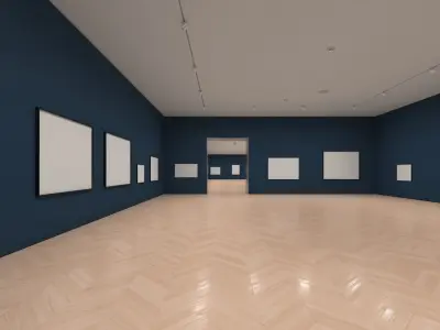 Art Gallery 003 3D model