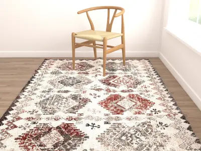 Rugs No 520 Low-poly 3D model