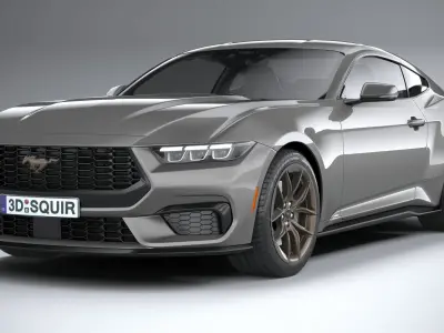 Mustang 2024 3D model