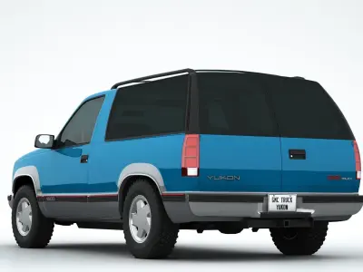 GMC Yukon 1992 3D model