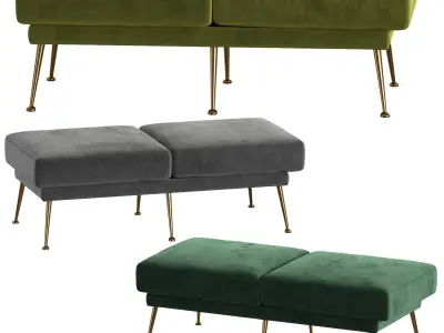 DECORATION  POOF SET 10 in 1 3D model