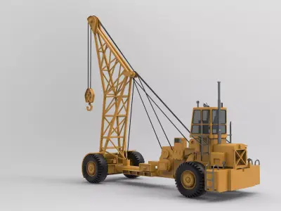 US Aircraft Recovery Carrier Crane NS1960  1 35 Scale 3D print model