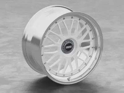 BBS LM Centerlock Wheel 3D Model 3D model