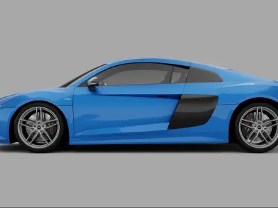 Audi R8 V10 Plus 3D model