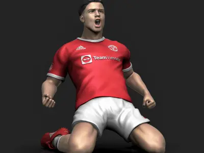  Ronaldo 3D Printable 6 3D print model