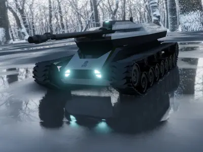 Tank Concept S22  3D model