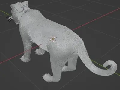 ounce for game 3D model