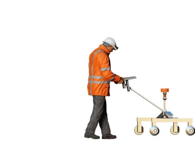 N3 Railway Track Surveyor 3D print model