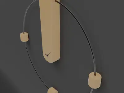 Plurimo Design Memo Clock 3D model