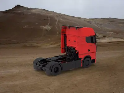 truck 3D print model