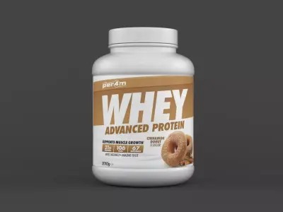 Protein Powder 3D model