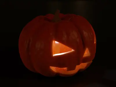 Halloween Pumpkin 3D model purchase
