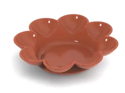 Clay Lighting Lamp 3D print model