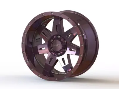 Cast rim MOTO METAL - MO975 3D model