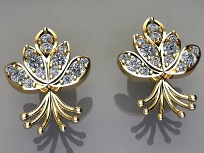FASION EARING 3D model 3