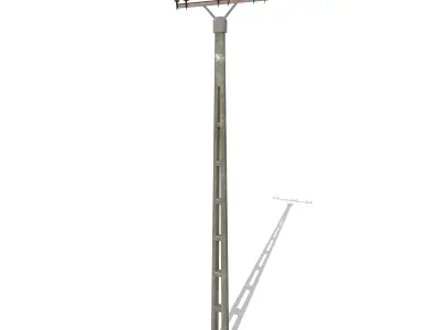 Electricity Pole 2 3D model