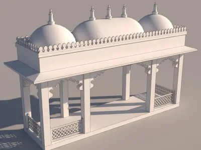 Trident Canopy 3D model