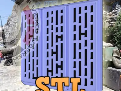 Galaxys Edge Window Shutters 3D Print STL Files 3D print model