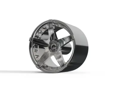 forgiato Aggio-ECL concave wheel 3D print model
